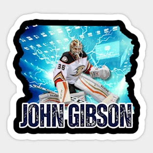 John Gibson Sticker